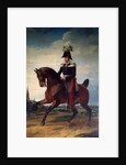 Equestrian Portrait of Frederick William III of Prussia,, 1831. by Franz Kruguer