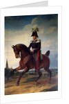 Equestrian Portrait of Frederick William III of Prussia,, 1831. by Franz Kruguer