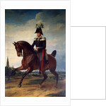 Equestrian Portrait of Frederick William III of Prussia,, 1831. by Franz Kruguer