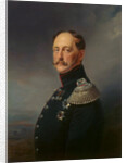 Portrait of Emperor Nicholas I,, 1852. by Franz Kruguer