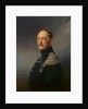 Portrait of Emperor Nicholas I,, 1852. by Franz Kruguer