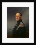 Portrait of Emperor Nicholas I,, 1852. by Franz Kruguer