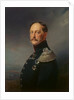 Portrait of Emperor Nicholas I,, 1852. by Franz Kruguer