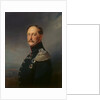 Portrait of Emperor Nicholas I,, 1852. by Franz Kruguer