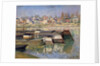 Seine at Asnières, 1873. by Claude Monet