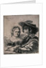 Self-Portrait with Saskia, 1636. by Rembrandt Harmensz van Rijn