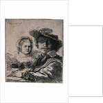 Self-Portrait with Saskia, 1636. by Rembrandt Harmensz van Rijn