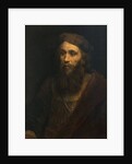 Portrait of a Man, 1661. by Rembrandt Harmensz van Rijn