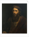 Portrait of a Man, 1661. by Rembrandt Harmensz van Rijn