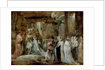 The Coronation of Marie de Medici, 1622. by Peter Paul Rubens