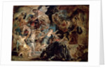 The Death of Henry IV and the Proclamation of the Regency, 1622. by Peter Paul Rubens
