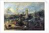 Tournament in front of Castle Steen, 1635-1637. by Peter Paul Rubens