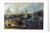 Tournament in front of Castle Steen, 1635-1637. by Peter Paul Rubens