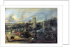 Tournament in front of Castle Steen, 1635-1637. by Peter Paul Rubens