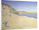 The Beach at Saint-Briac. Op. 212 (Sandy seashore), 1890. by Paul Signac