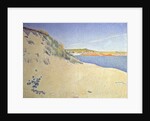 The Beach at Saint-Briac. Op. 212 (Sandy seashore), 1890. by Paul Signac