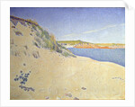 The Beach at Saint-Briac. Op. 212 (Sandy seashore), 1890. by Paul Signac