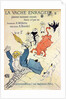 La Vache enragée, 1896. by Henri de Toulouse-Lautrec