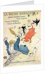 La Vache enragée, 1896. by Henri de Toulouse-Lautrec