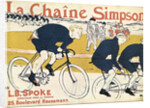 La chaîne Simson, (Advertising Poster), 1896. by Henri de Toulouse-Lautrec