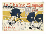 La chaîne Simson, (Advertising Poster), 1896. by Henri de Toulouse-Lautrec