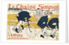 La chaîne Simson, (Advertising Poster), 1896. by Henri de Toulouse-Lautrec