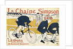 La chaîne Simson, (Advertising Poster), 1896. by Henri de Toulouse-Lautrec