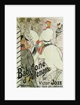 Poster to the Book Babylone dAllemagne by Victor Joze, 1894. by Henri de Toulouse-Lautrec