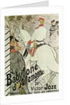 Poster to the Book Babylone dAllemagne by Victor Joze, 1894. by Henri de Toulouse-Lautrec