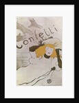 Confetti, 1893. by Henri de Toulouse-Lautrec