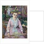 Woman with an Umbrella, 1889. by Henri de Toulouse-Lautrec