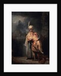 Davids Farewell to Jonathan, 1642. by Rembrandt Harmensz van Rijn
