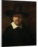 Portrait of the Poet Jeremias de Decker, 1666. by Rembrandt Harmensz van Rijn
