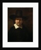 Portrait of the Poet Jeremias de Decker, 1666. by Rembrandt Harmensz van Rijn