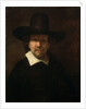 Portrait of the Poet Jeremias de Decker, 1666. by Rembrandt Harmensz van Rijn