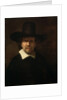 Portrait of the Poet Jeremias de Decker, 1666. by Rembrandt Harmensz van Rijn