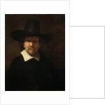Portrait of the Poet Jeremias de Decker, 1666. by Rembrandt Harmensz van Rijn