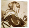 Saskia, 1633-1634. by Rembrandt Harmensz van Rijn