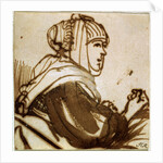 Saskia, 1633-1634. by Rembrandt Harmensz van Rijn