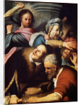 Christ Driving the Money Lenders from the Temple, 1626. by Rembrandt Harmensz van Rijn
