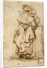 Woman with a Child on Her Lap, 1640s. by Rembrandt Harmensz van Rijn