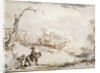 Landscape with a Horseman, 1648-1650. by Rembrandt Harmensz van Rijn