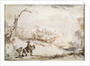 Landscape with a Horseman, 1648-1650. by Rembrandt Harmensz van Rijn