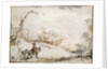 Landscape with a Horseman, 1648-1650. by Rembrandt Harmensz van Rijn