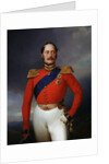 Portrait of Emperor Nicholas I,, 1847. by Franz Kruger