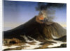 Eruption of Mount Etna, 18th century. by Jacob Philip Hackert