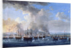 The Russo-Turkish Battle at the Damietta Castle on 1770, 1770-1772. by Jacob Philip Hackert