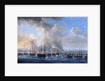 The Russo-Turkish Battle at the Damietta Castle on 1770, 1770-1772. by Jacob Philip Hackert