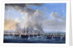 The Russo-Turkish Battle at the Damietta Castle on 1770, 1770-1772. by Jacob Philip Hackert