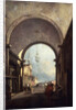 City View, 1770s. by Francesco Guardi